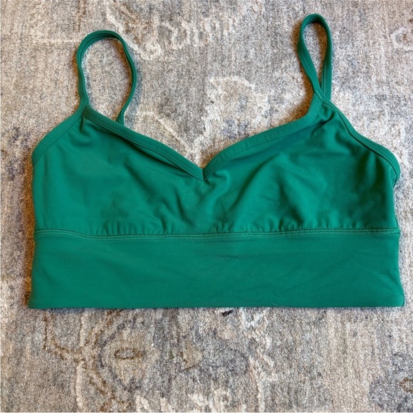 lululemon athletica Other - Lululemon Green Sports Bra 10